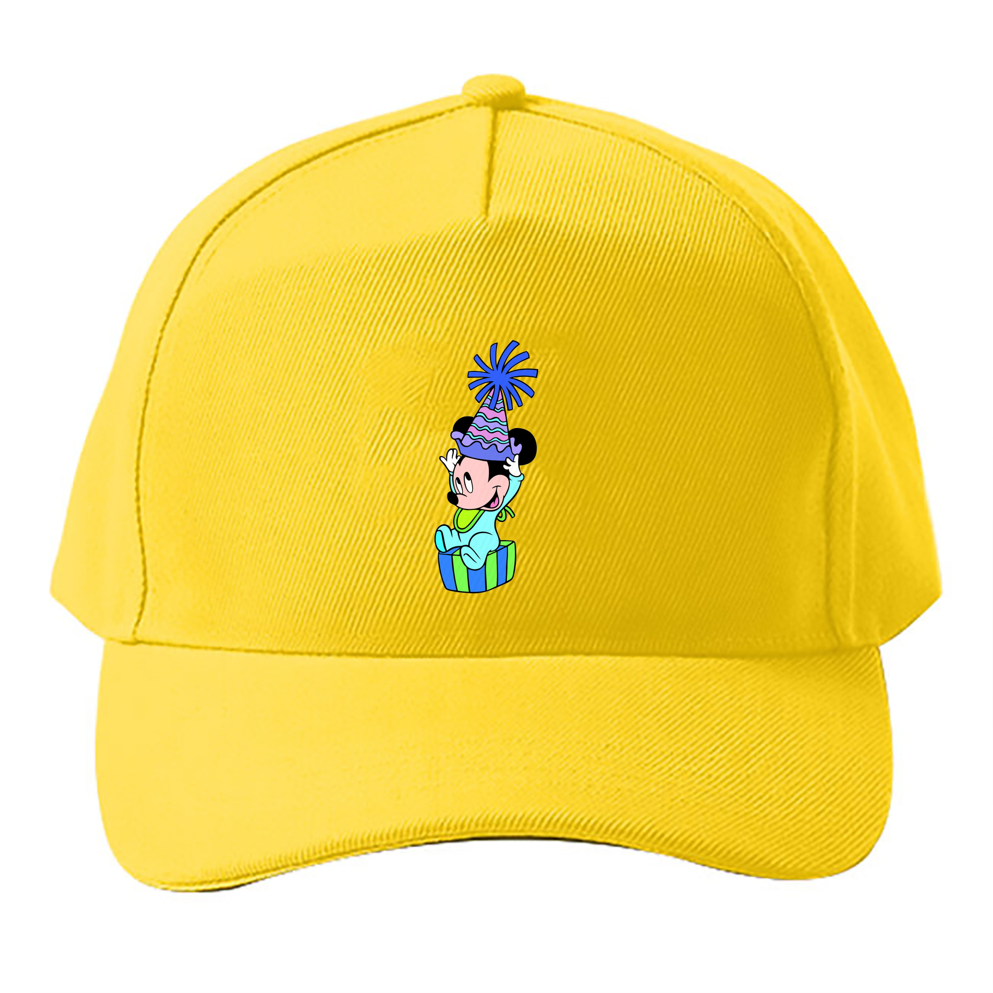（画像用） ミッキーマウス Mickey Mouse ベースボールキャップ 綿100％ 男女兼用 帽子 スポーツ